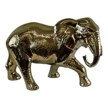 Load image into Gallery viewer, Large Golden Elephant Ornament 34cm
