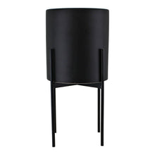 Load image into Gallery viewer, Black Planter Metal Stand 28cm
