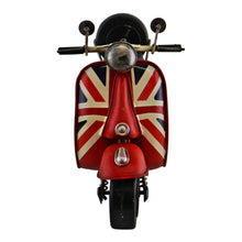 Load image into Gallery viewer, Vintage Style Union Jack Scooter Ornament
