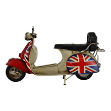 Load image into Gallery viewer, Vintage Style Union Jack Scooter Ornament
