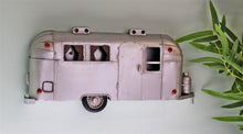 Load image into Gallery viewer, Wall Hanging Silver Metal Camper Decoration
