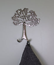 Load image into Gallery viewer, Tree Of Life Wall Hanging Double Coat Hook
