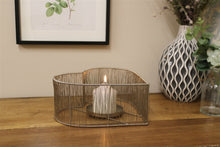 Load image into Gallery viewer, Silver Heart Candle Holder
