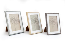 Load image into Gallery viewer, Set of Three Photo Frames with Wood Edge
