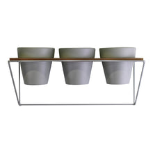 Load image into Gallery viewer, Potting Shed Triple Plant Pot Shelf, Green
