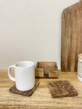 Load image into Gallery viewer, Four Sussex Range Wooden Coasters
