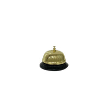 Load image into Gallery viewer, Black Desk Service Bell 8.3cm
