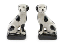 Load image into Gallery viewer, Black and White Porcelain Dog Ornaments
