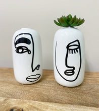 Load image into Gallery viewer, Bohome Face Ceramic Vases
