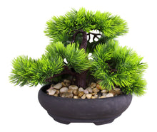 Load image into Gallery viewer, Eastern Faux Bonsai Tree in Fir Tree style
