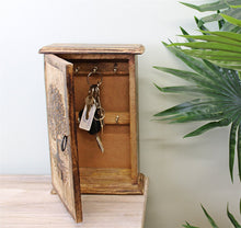 Load image into Gallery viewer, Tree of Life Hand Carved Key Box
