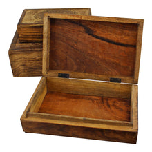 Load image into Gallery viewer, Set Of 3 Tree Of Life Wooden Boxes
