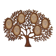 Load image into Gallery viewer, Wooden Multi Photo Frame, Tree Of Life Design
