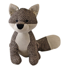 Load image into Gallery viewer, Brown Fabric Fox Doorstop
