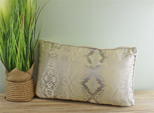 Load image into Gallery viewer, Rectangular Scatter Cushion, Snake Print Design, 30x50cm
