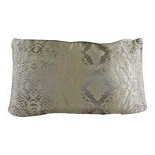 Load image into Gallery viewer, Rectangular Scatter Cushion, Snake Print Design, 30x50cm
