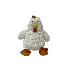 Load image into Gallery viewer, Curled Fur Fabric Brown Chicken Doorstop
