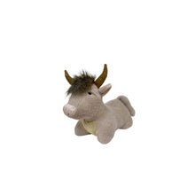 Load image into Gallery viewer, Fabric Angus Cow Doorstop
