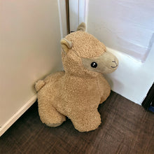 Load image into Gallery viewer, Brown Alpaca Door Stop
