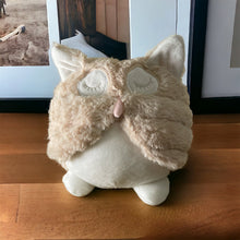 Load image into Gallery viewer, Cream Soft Owl Door Stop
