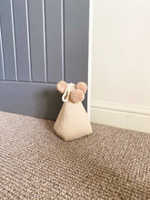 Load image into Gallery viewer, Beige Pompom Doorstop
