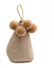 Load image into Gallery viewer, Beige Pompom Doorstop
