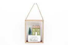 Load image into Gallery viewer, Christmas House Hanging Decoration 15cm
