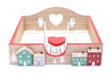 Load image into Gallery viewer, Christmas House Napkin Holder 18cm
