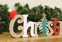 Load image into Gallery viewer, Freestanding Wooden Christmas Decoration
