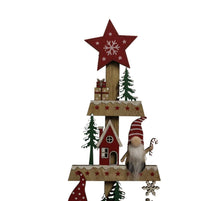 Load image into Gallery viewer, Freestanding Wooden Christmas Tree Ornament
