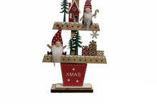 Load image into Gallery viewer, Freestanding Wooden Christmas Tree Ornament
