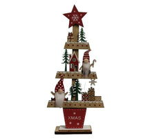 Load image into Gallery viewer, Freestanding Wooden Christmas Tree Ornament
