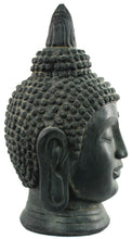 Load image into Gallery viewer, Stone Effect Buddha Head Large Statue
