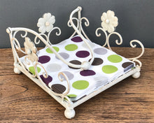 Load image into Gallery viewer, Cream Daisy Napkin Holder
